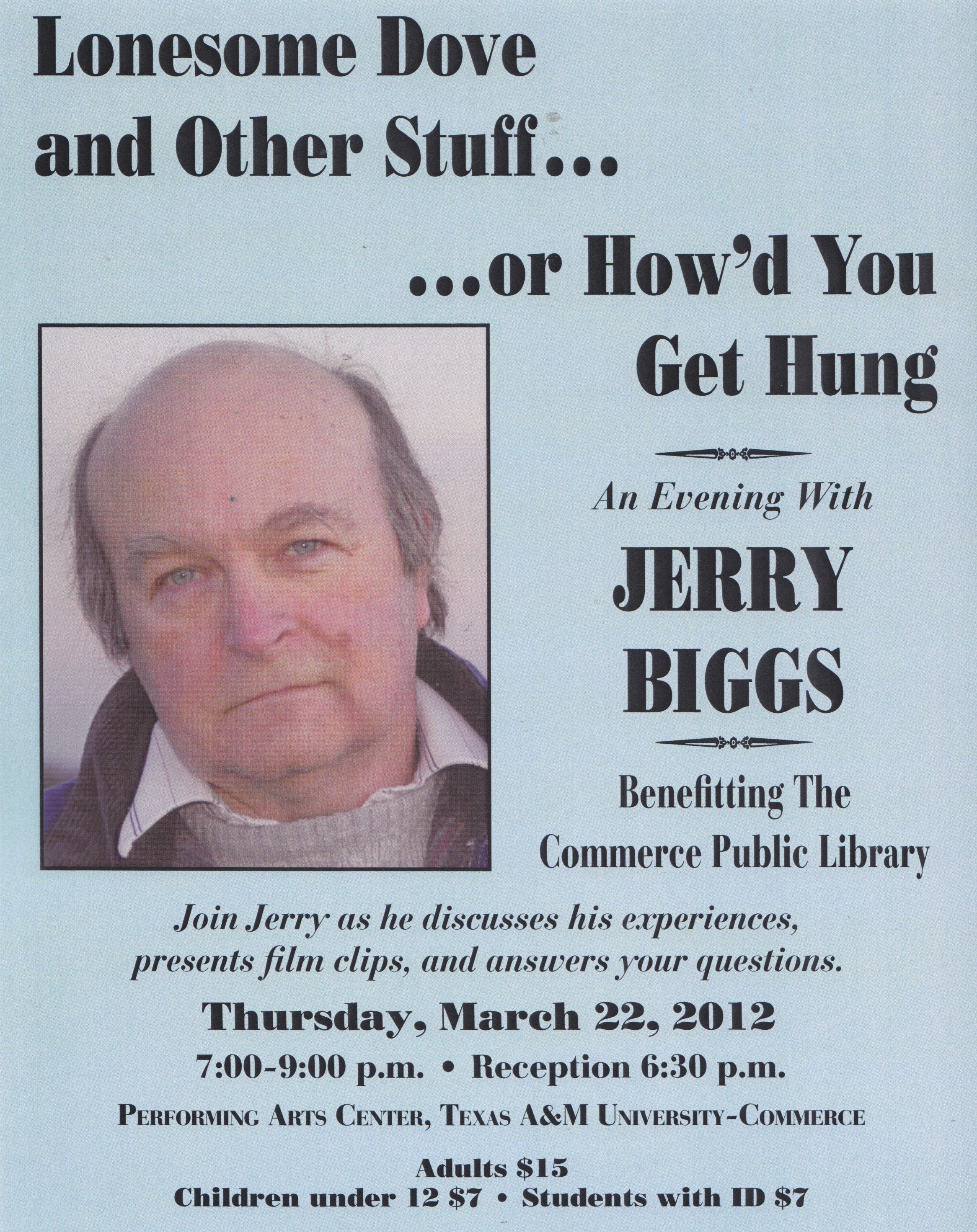 Jerry Biggs poster