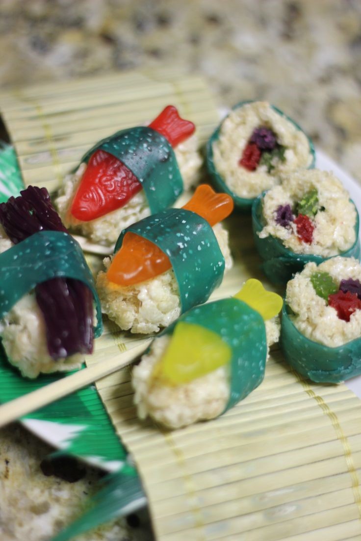 candy sushi